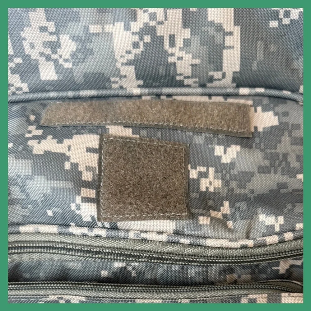 National Guard Digital Camo Tactical Backpack ACU Laptop Bag Organizer Padded